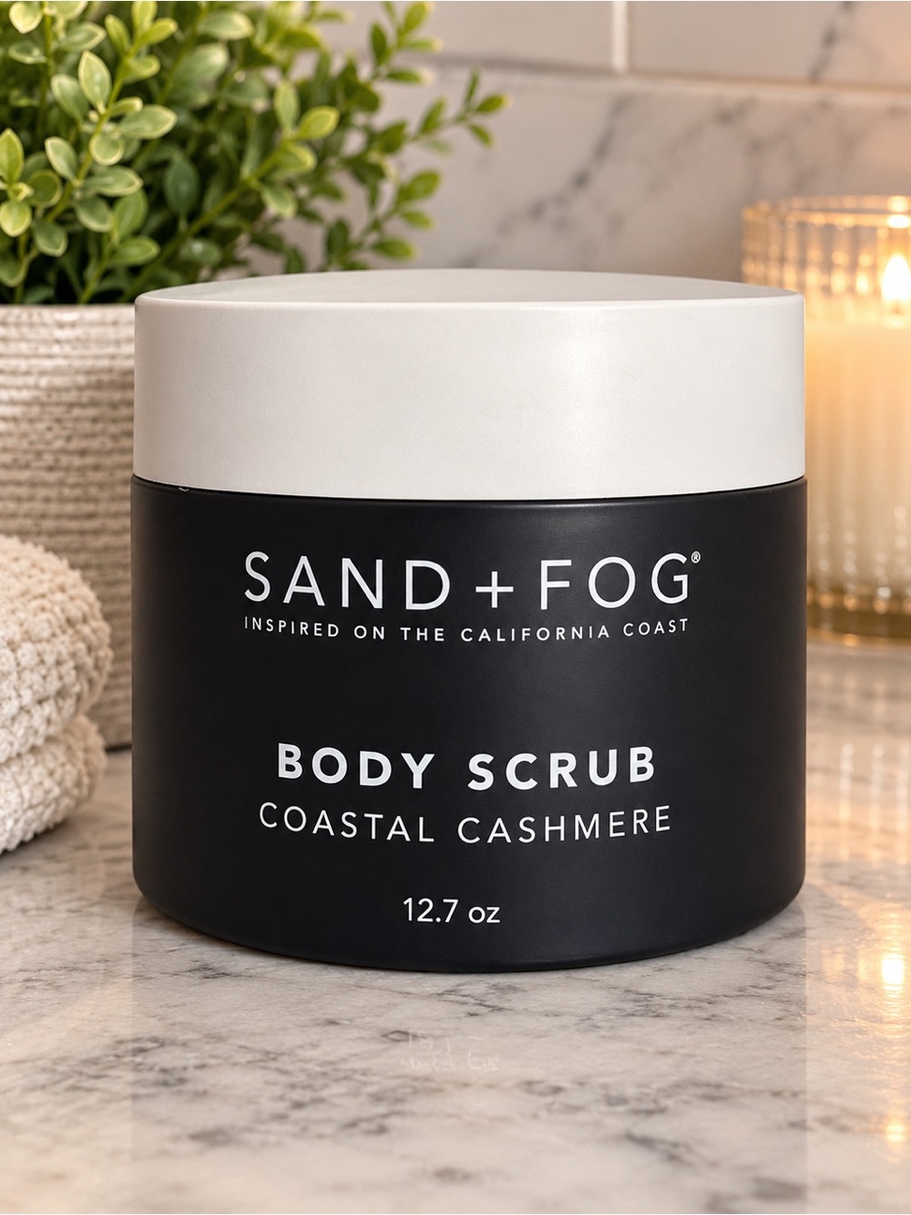 Sand + Fog Coastal Cashmere Body Scrub